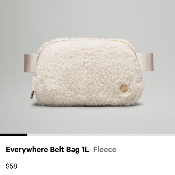 lululemon - sherpa belt bag - black - Picture 5 of 5